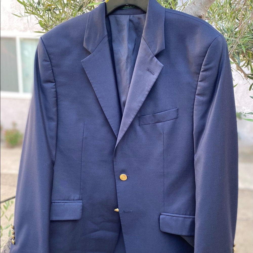 NW Ralph Lauren Royal Blue Sport Coat, Sz 40R